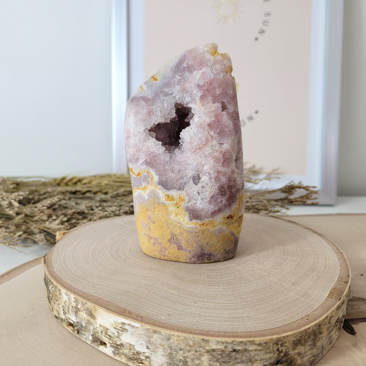 Pink Amethyst Freiform 10,5 x 5,3cm, 449g
