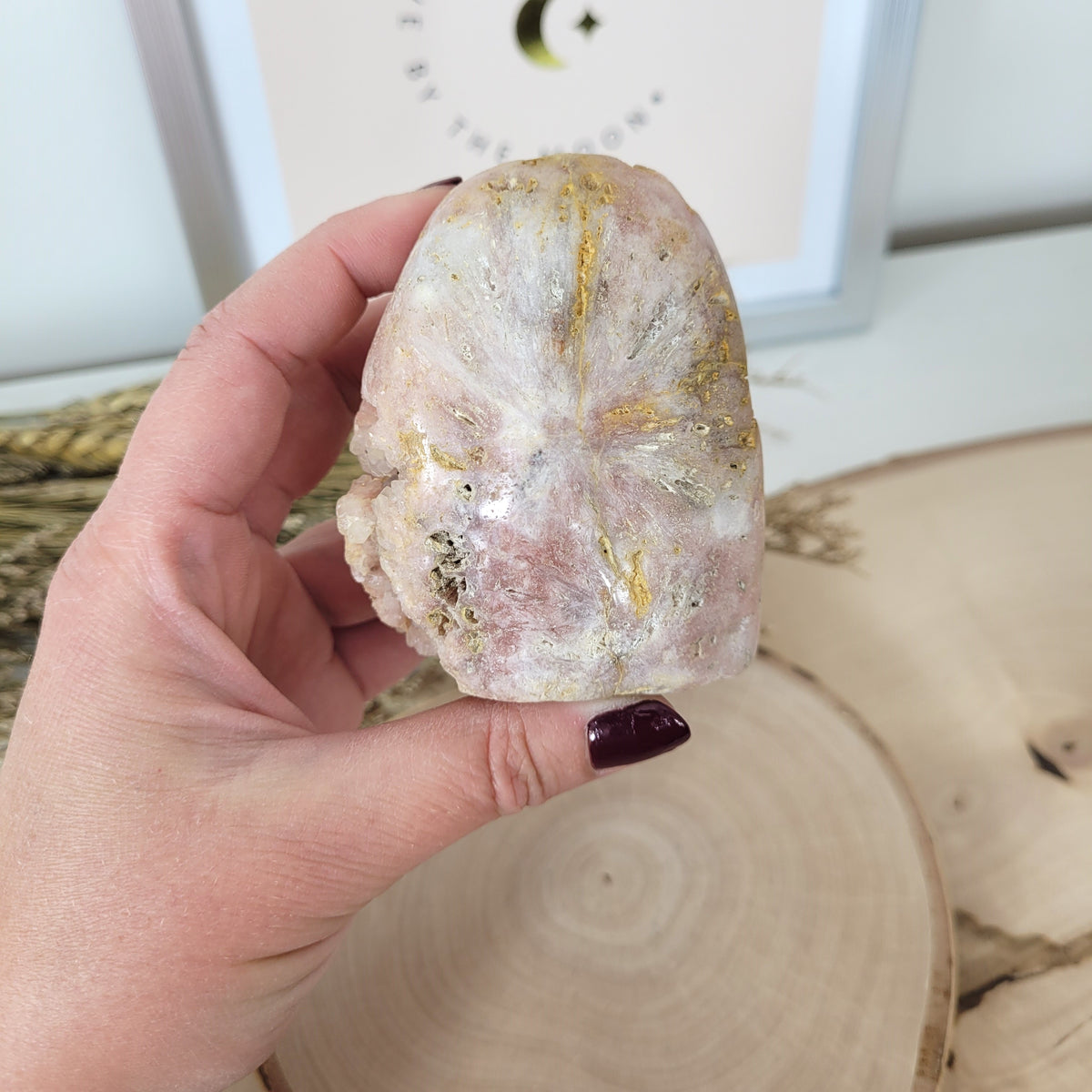 Pink Amethyst Freiform 7,5 x 5,9cm, 312g