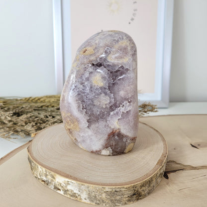 Pink Amethyst Freiform 12,2 x 7,6cm, 703g