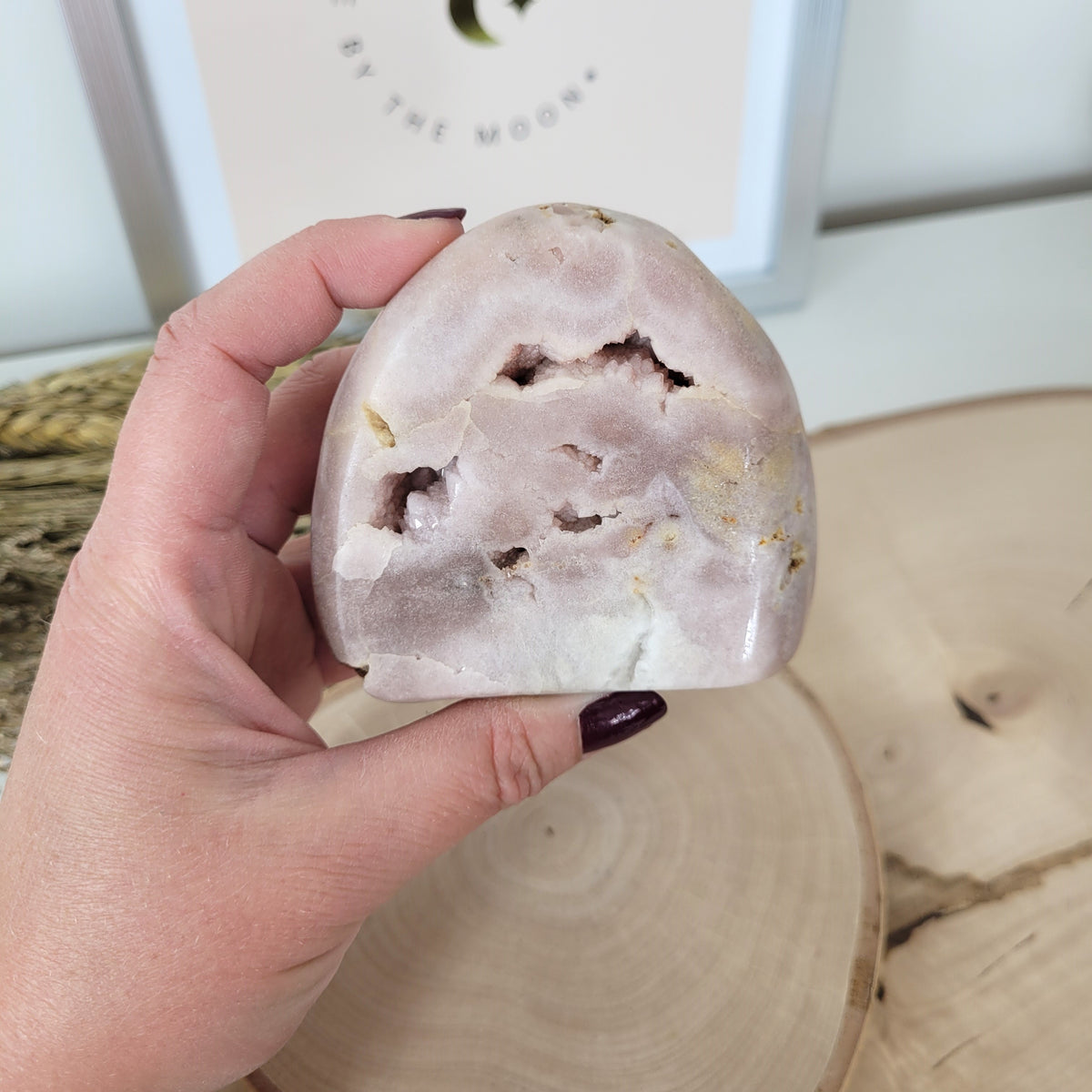 Pink Amethyst Freiform 7,1 x 7,9cm, 287g
