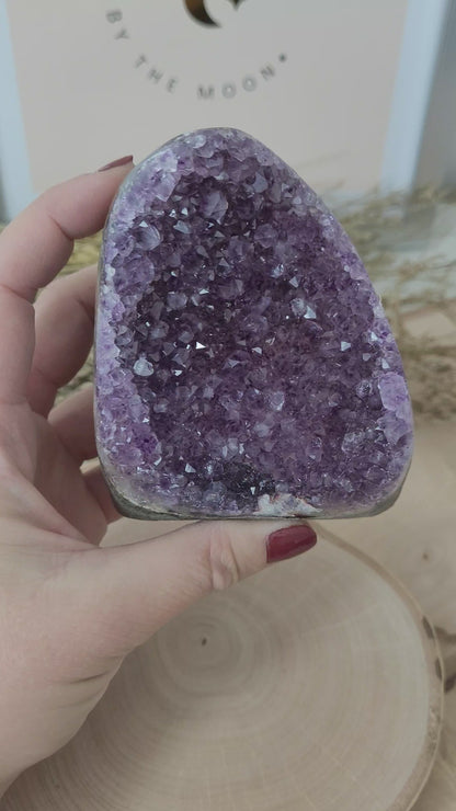 Amethyst Kristalldruse 9,2 x 7,5cm, 459g