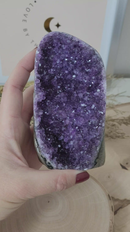 Amethyst Kristalldruse 11,5 x 6,3cm, 433g