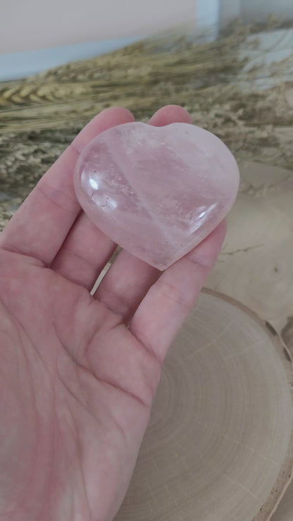 Rosenquarz Herz