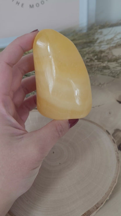 Orangencalcit Freiform