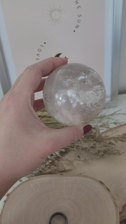 Bergkristall Kugel A-Qualität 7cm Durchmesser