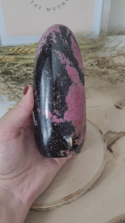 Rhodonit Freiform 14 x 5,8cm