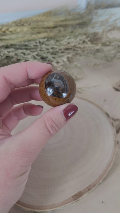 Tigereisen Kugel 3cm Durchmesser