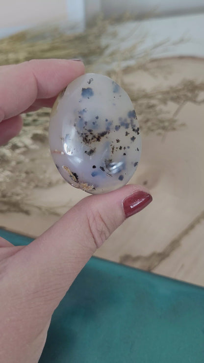 Dendriten Achat Handstein