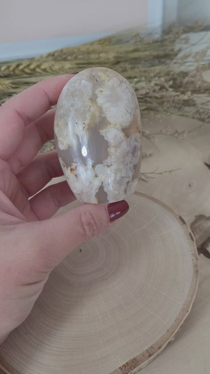 Blumenachat Freiform